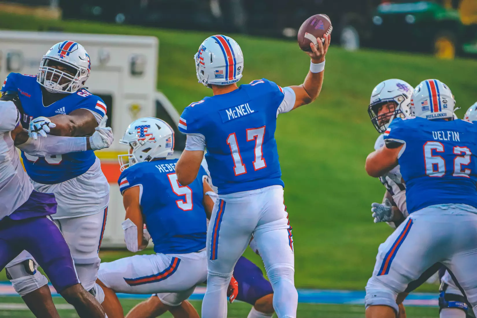 LA Tech defeats Stephen F. Austin, 52-17, in 2022 home opener