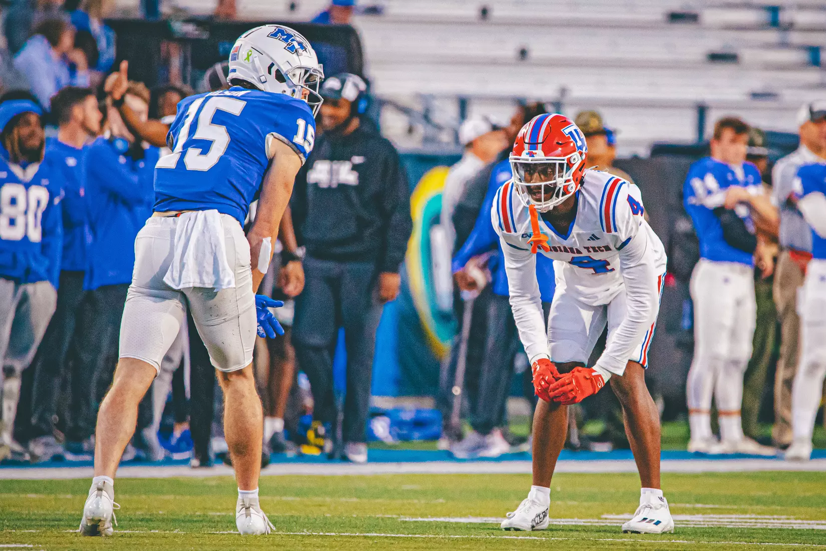 Bulldogs versus Blue Raiders