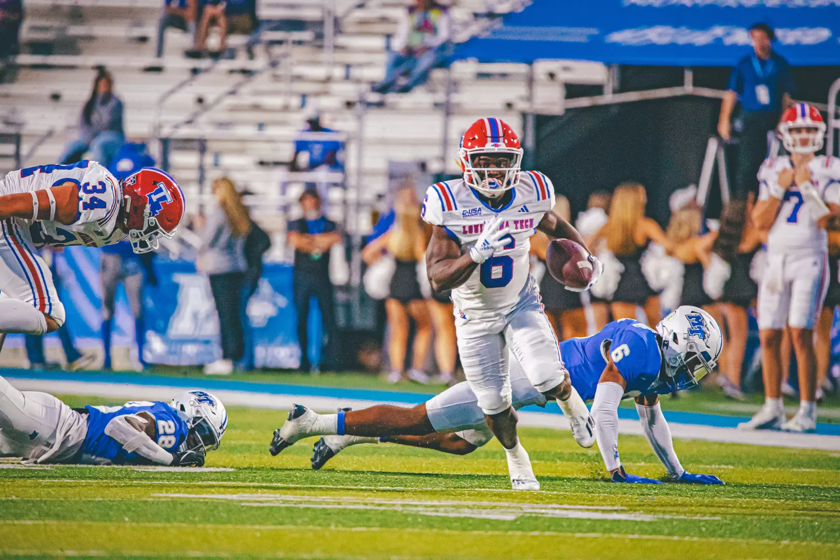 Bulldogs versus Blue Raiders