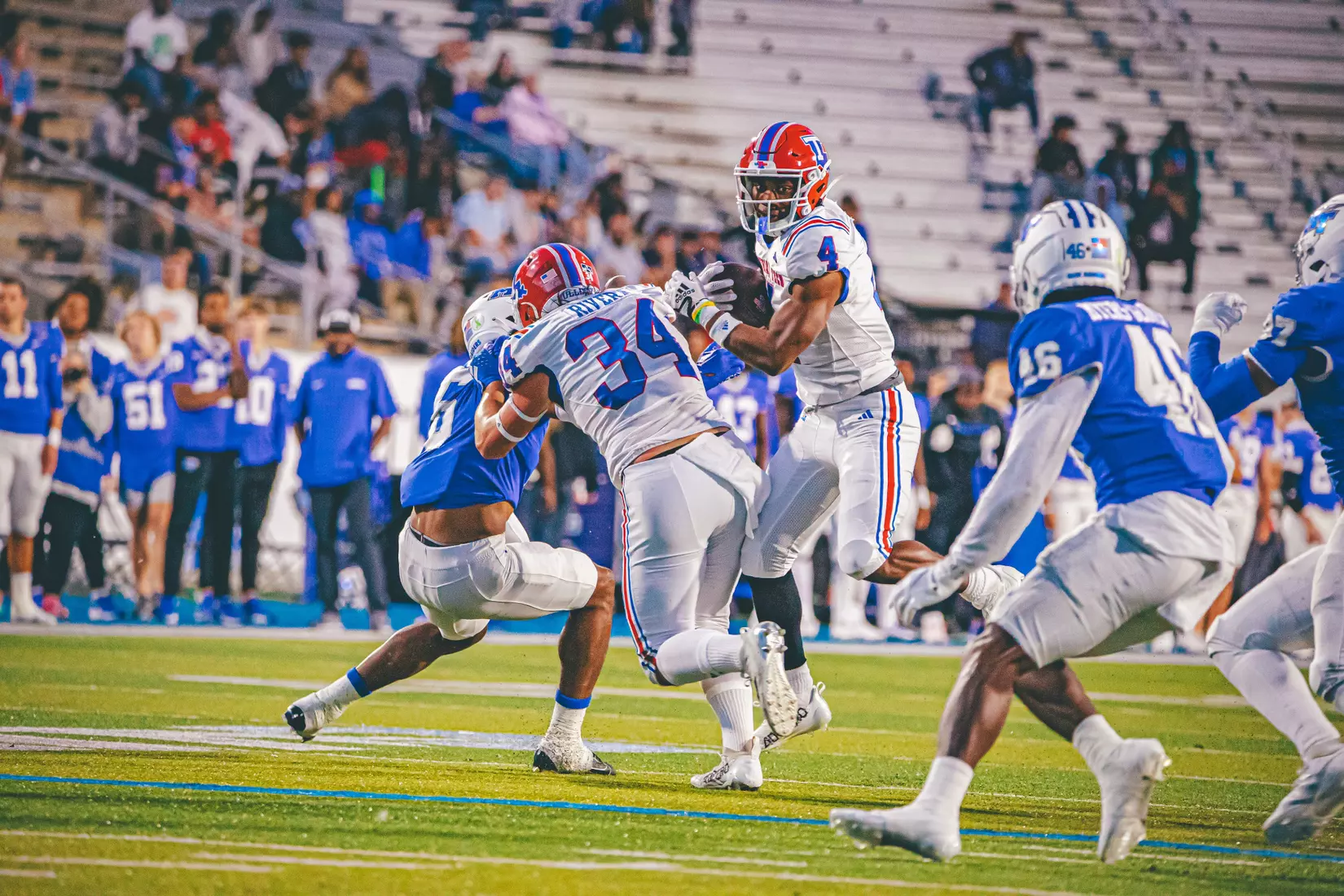 Bulldogs versus Blue Raiders