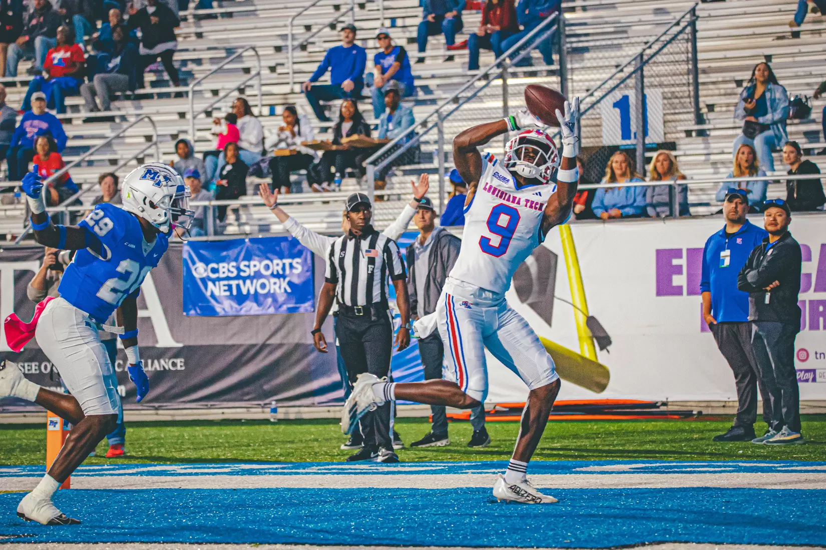 Bulldogs versus Blue Raiders