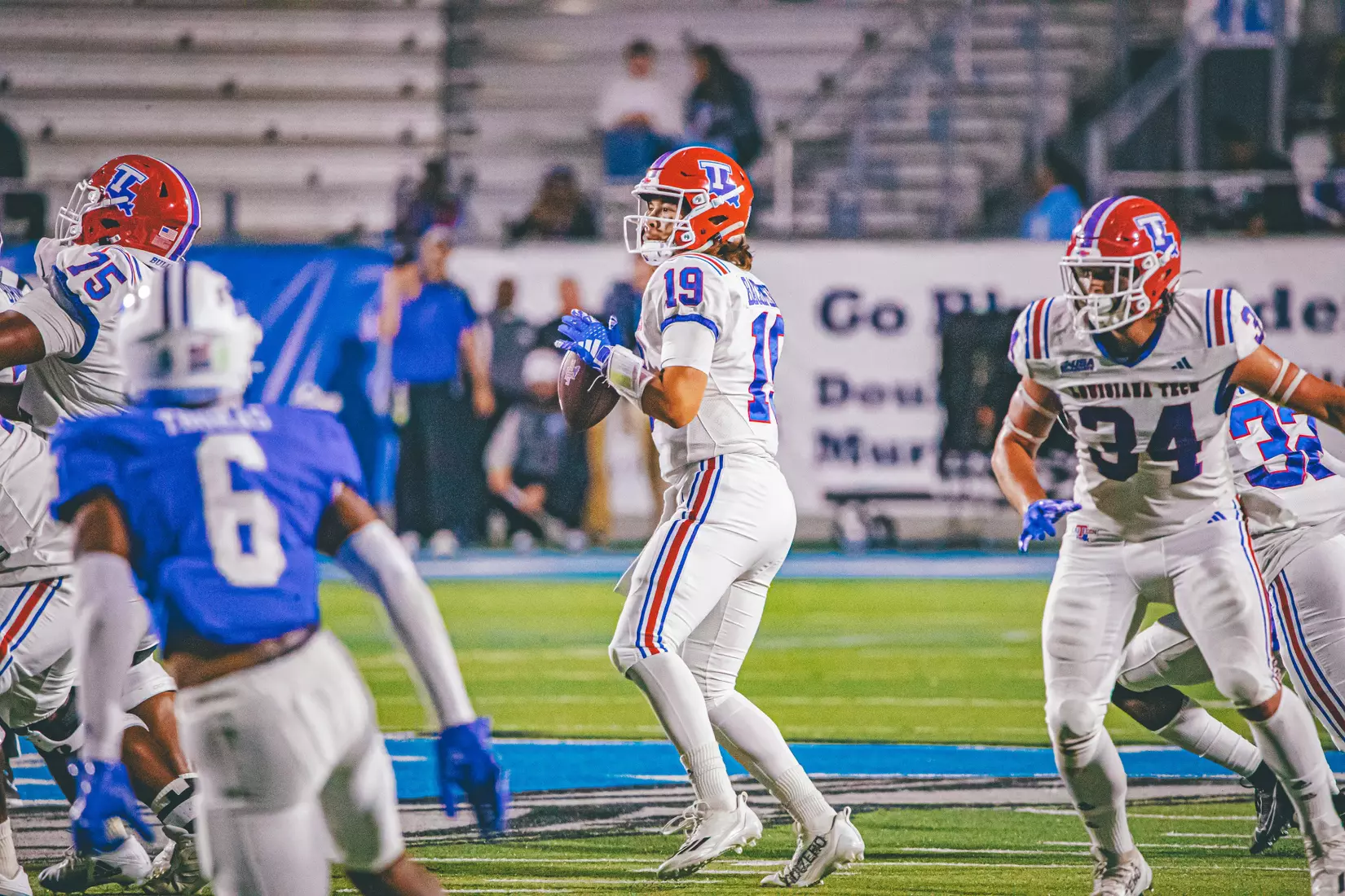 Bulldogs versus Blue Raiders