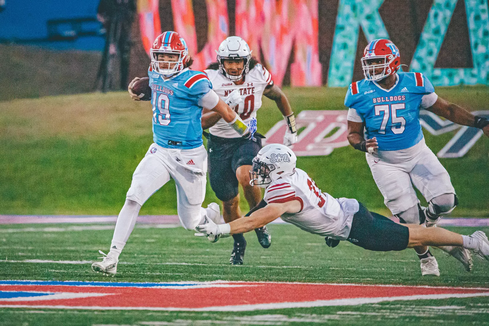 Bulldogs battle Aggies on Tuesday night