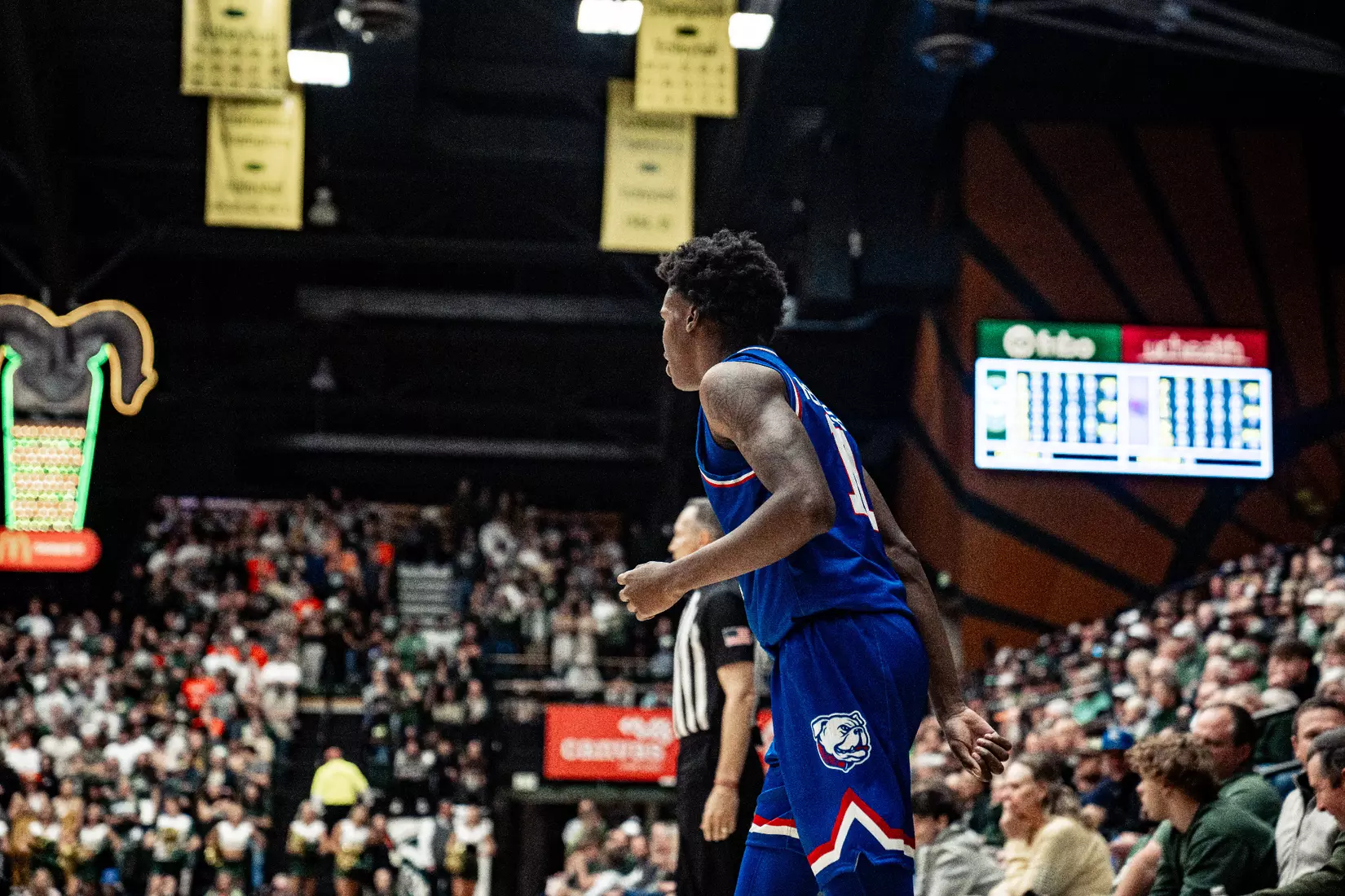 Bulldogs fall to Rams in season opener