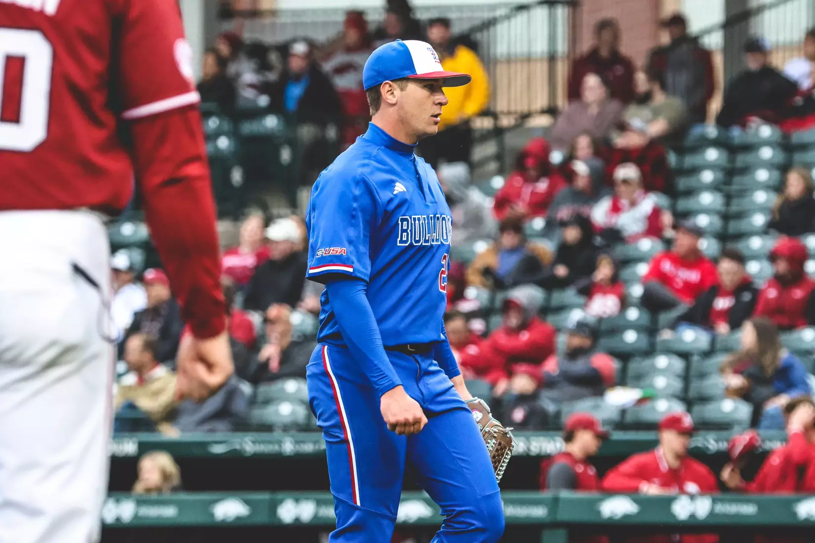 Bulldogs fall 6-1 to Razorbacks in game two of series