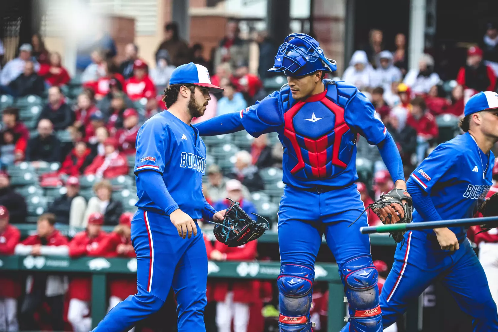 Bulldogs fall 6-1 to Razorbacks in game two of series