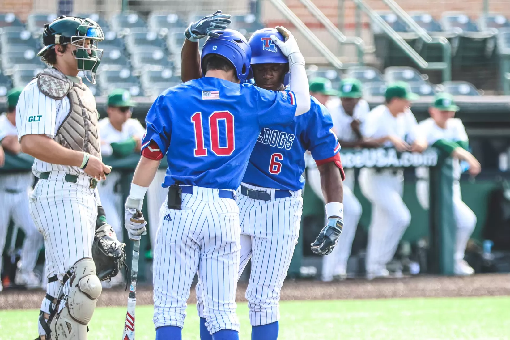 Bulldogs open C-USA Baseball Championship with 13-8 win over the 49ers
