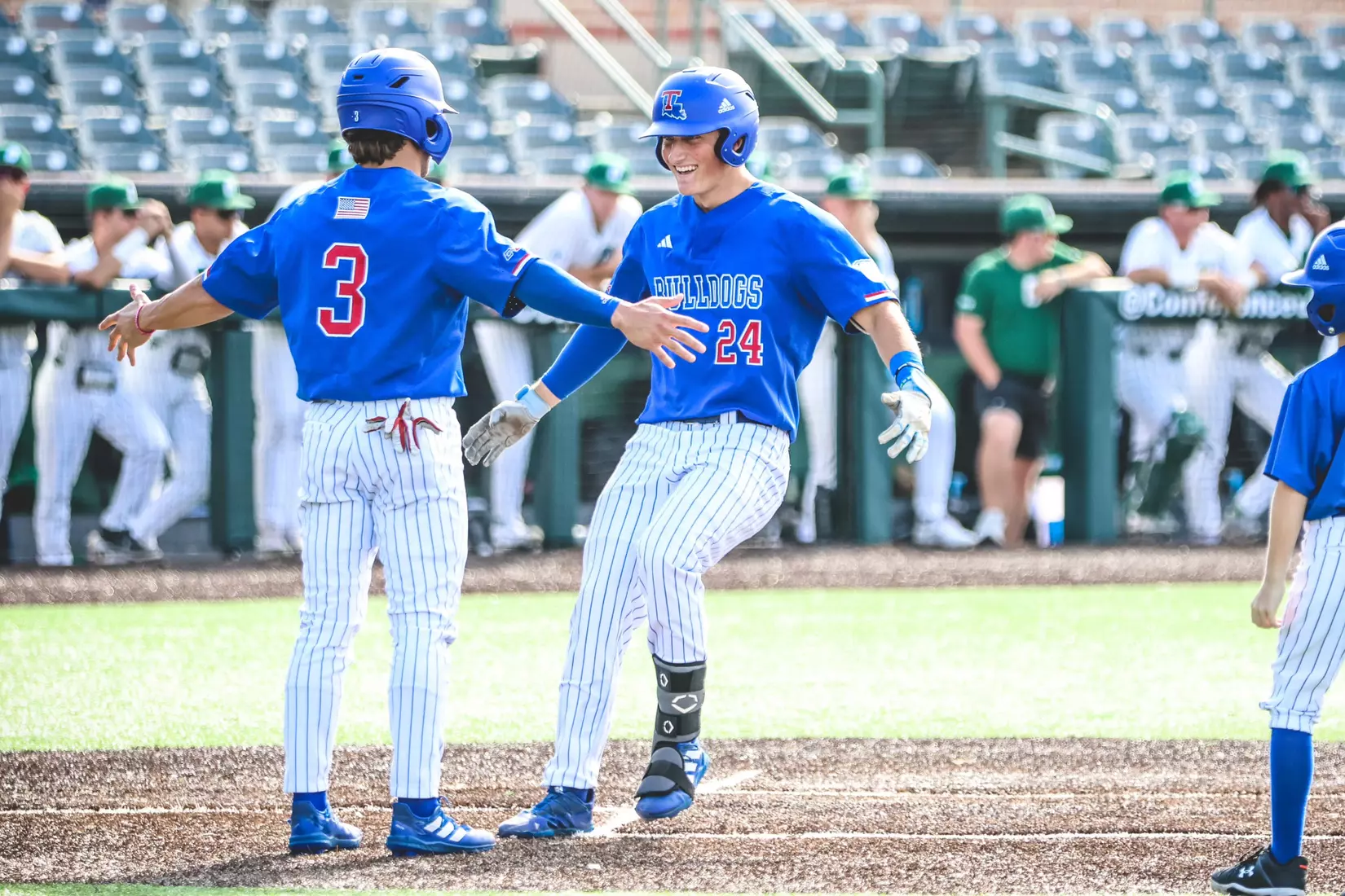 Bulldogs open C-USA Baseball Championship with 13-8 win over the 49ers