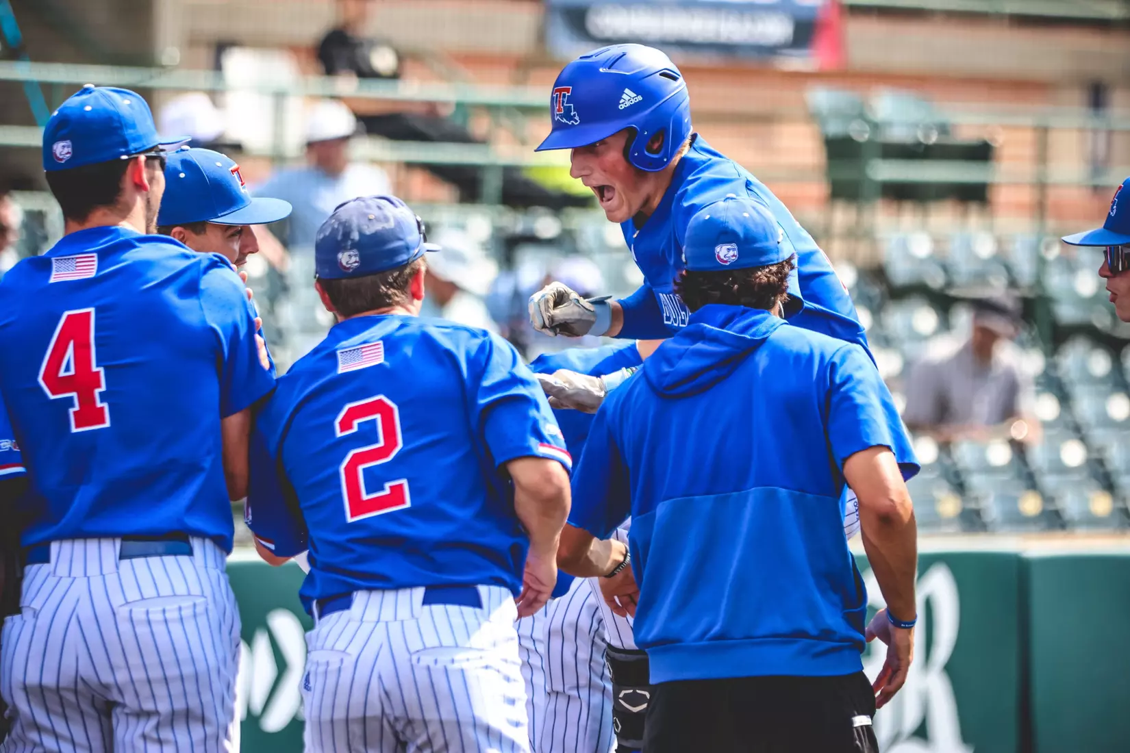 Bulldogs open C-USA Baseball Championship with 13-8 win over the 49ers