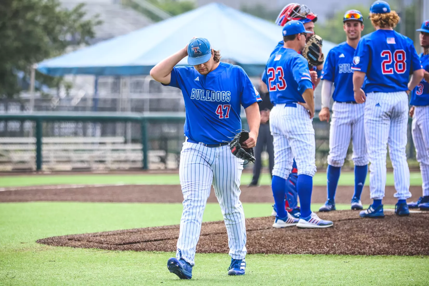 Bulldogs open C-USA Baseball Championship with 13-8 win over the 49ers