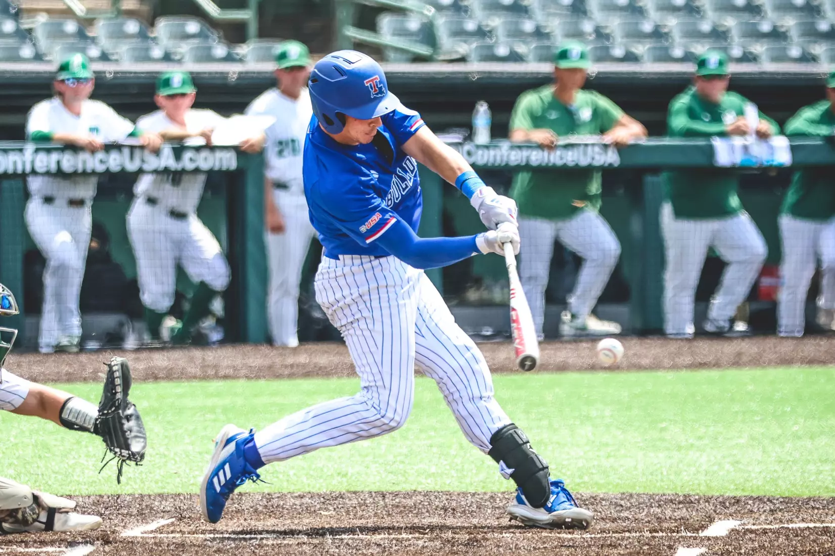 Bulldogs open C-USA Baseball Championship with 13-8 win over the 49ers