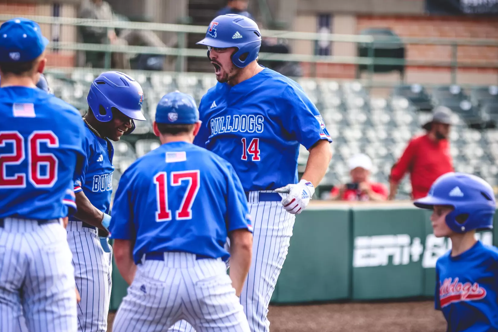 Bulldogs open C-USA Baseball Championship with 13-8 win over the 49ers