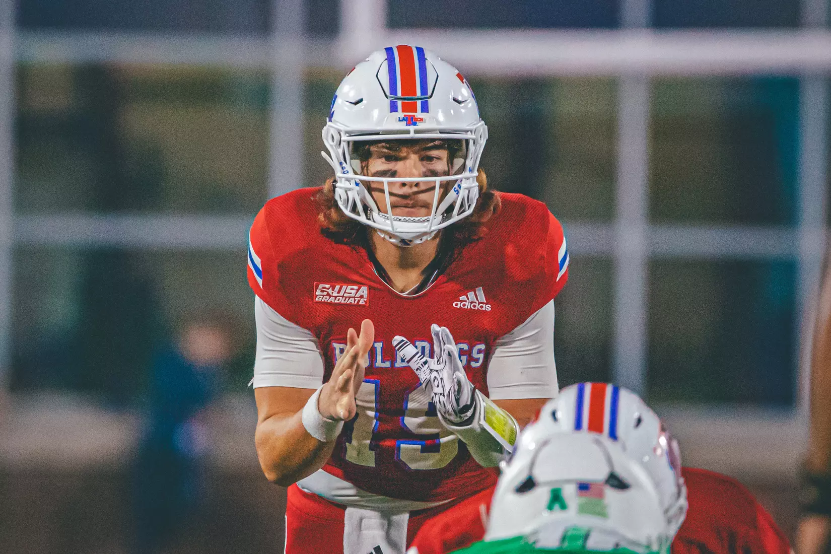 Bulldogs battle Mean Green in Red Out game