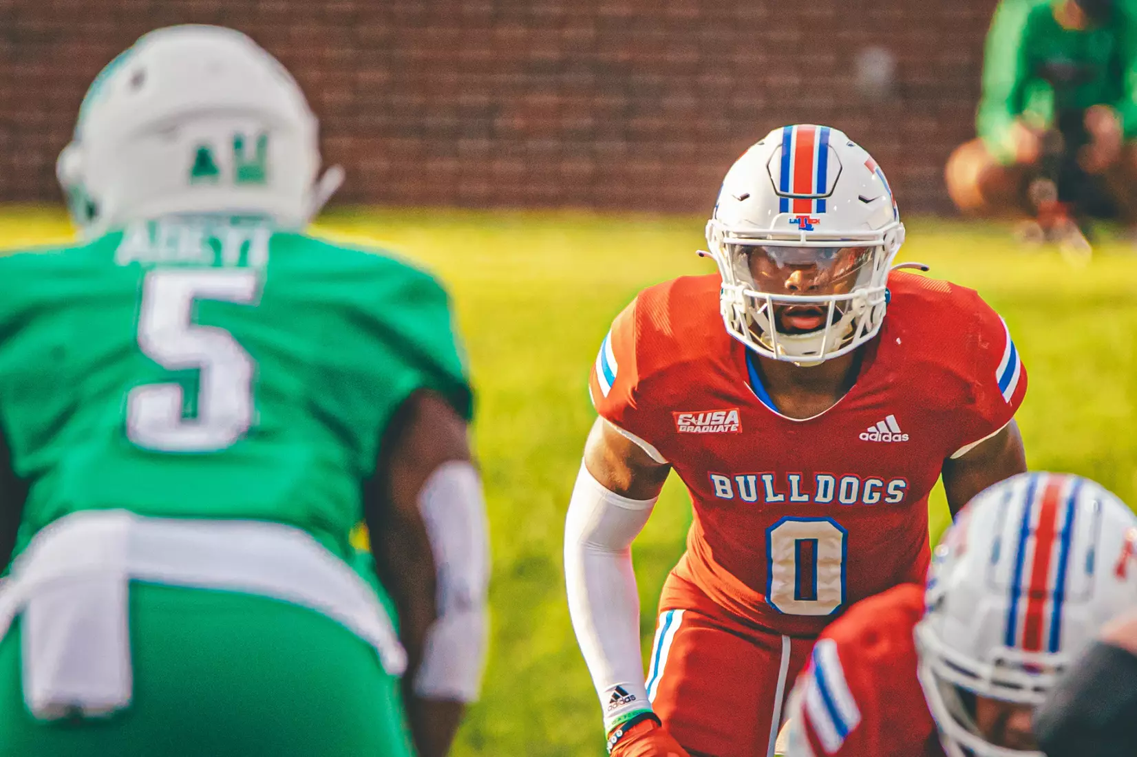 Bulldogs battle Mean Green in Red Out game