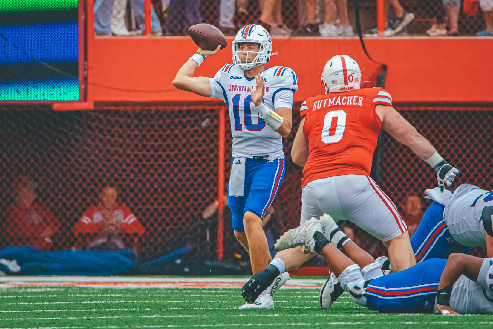 Bulldogs battle Cornhuskers in Lincoln
