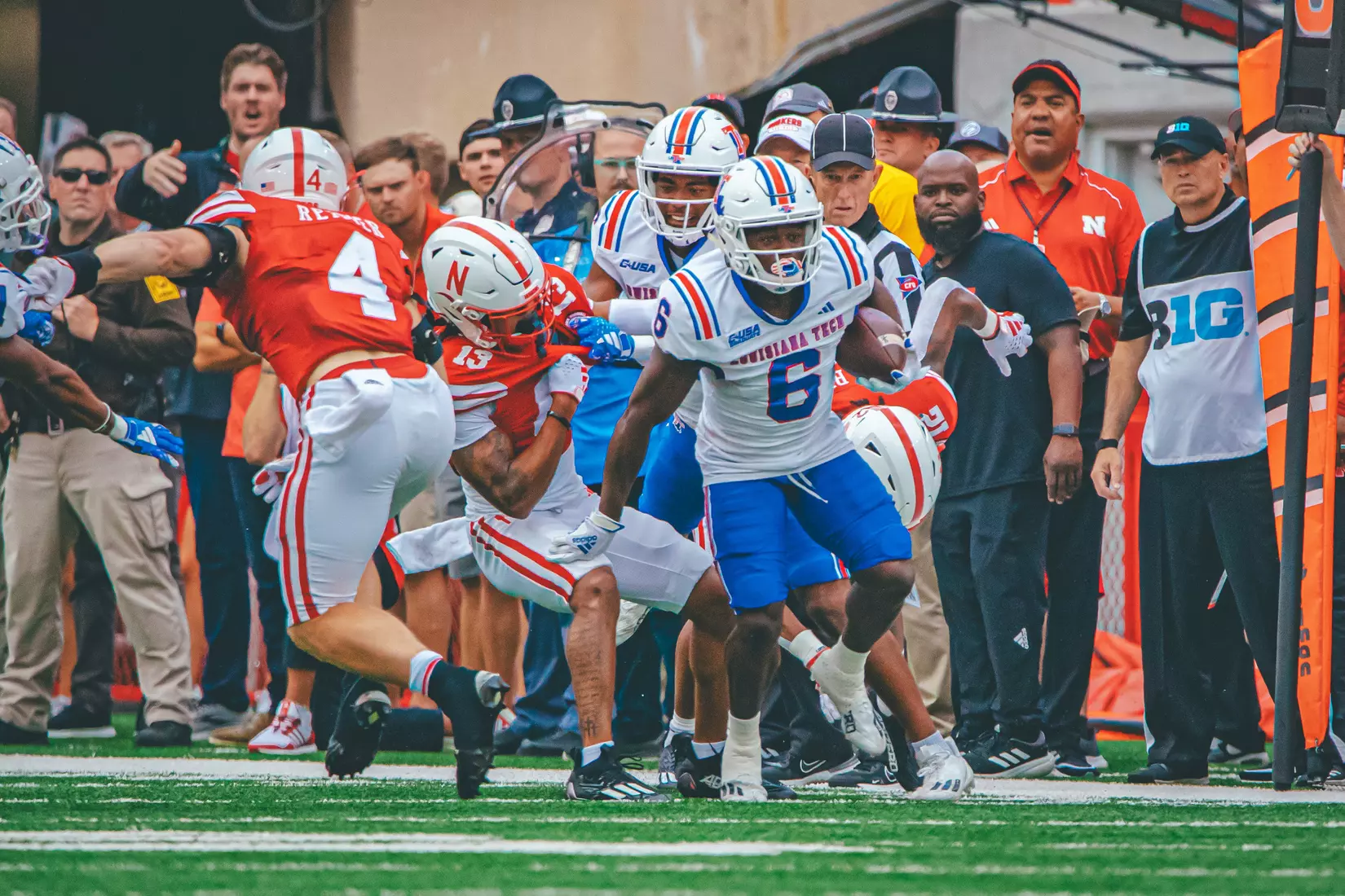 Bulldogs battle Cornhuskers in Lincoln