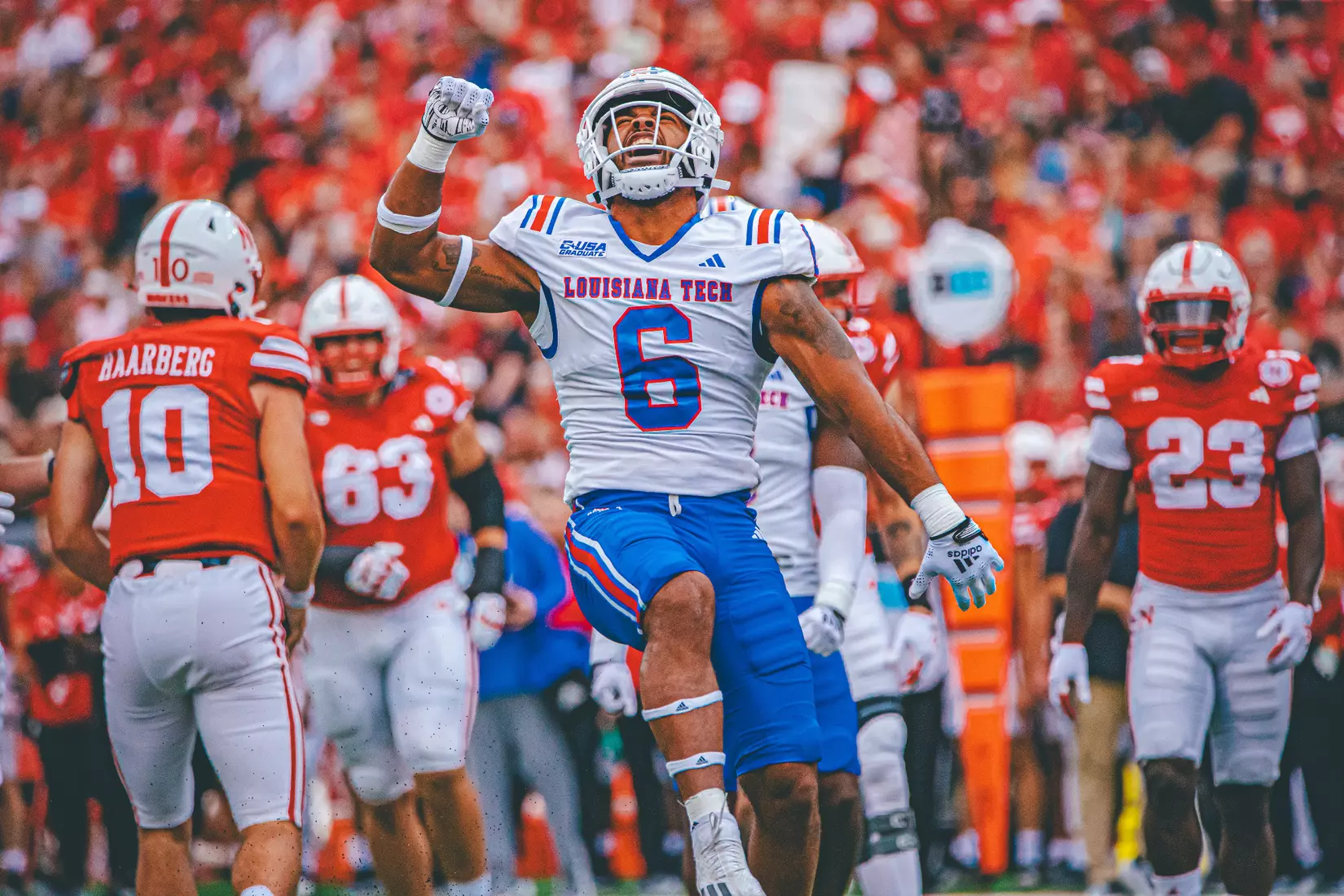 Bulldogs battle Cornhuskers in Lincoln
