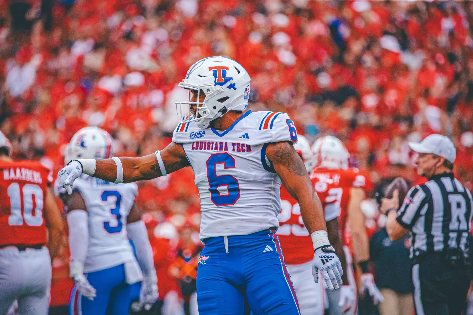 Bulldogs battle Cornhuskers in Lincoln
