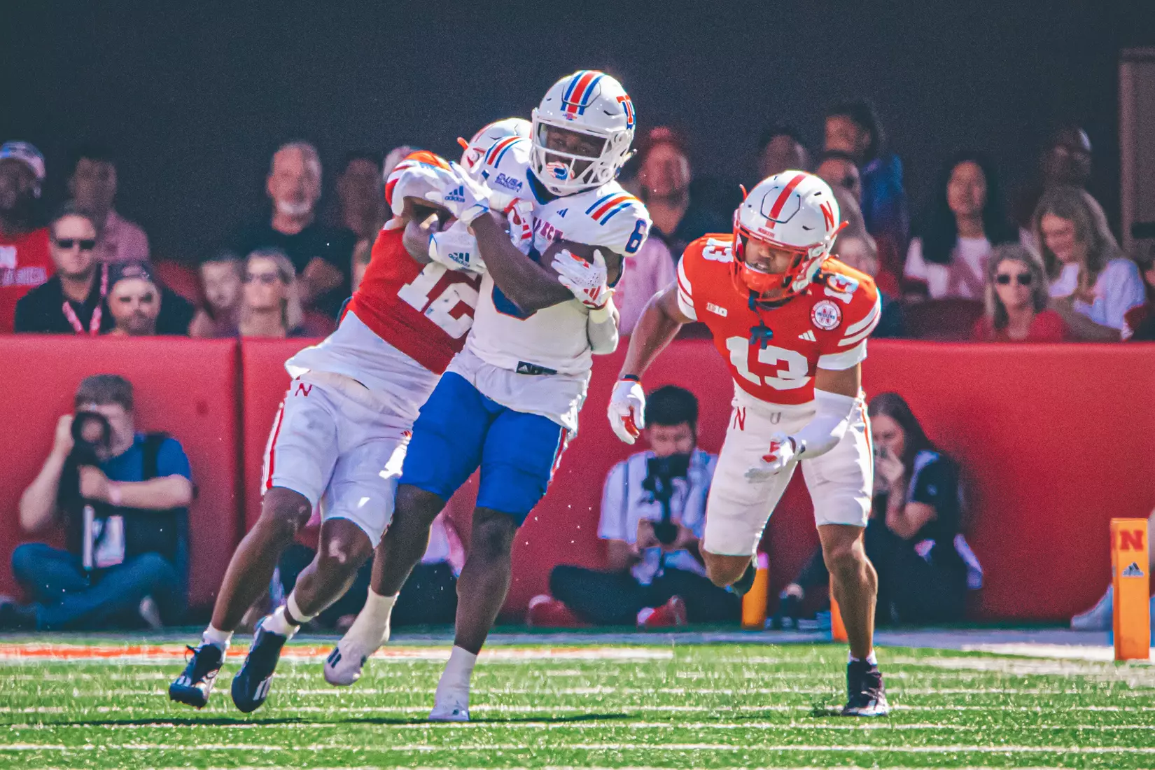 Bulldogs battle Cornhuskers in Lincoln