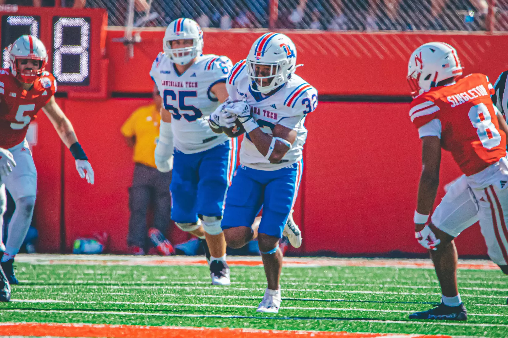 Bulldogs battle Cornhuskers in Lincoln