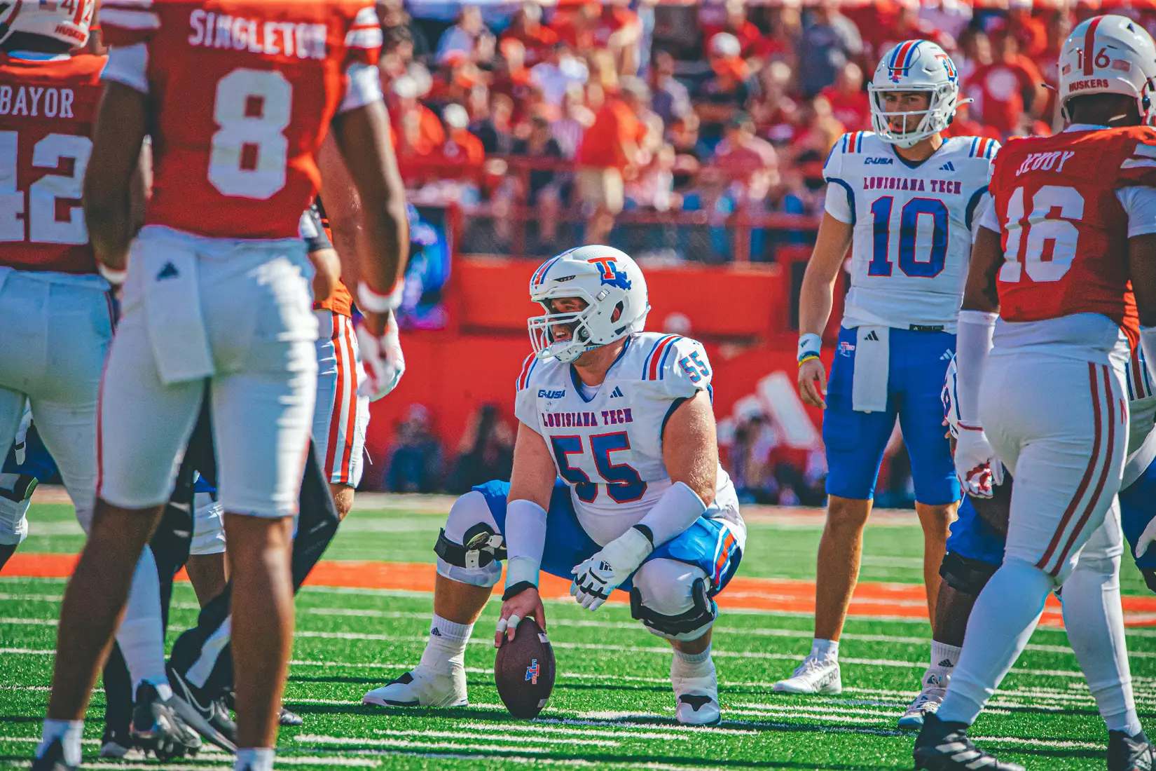 Bulldogs battle Cornhuskers in Lincoln