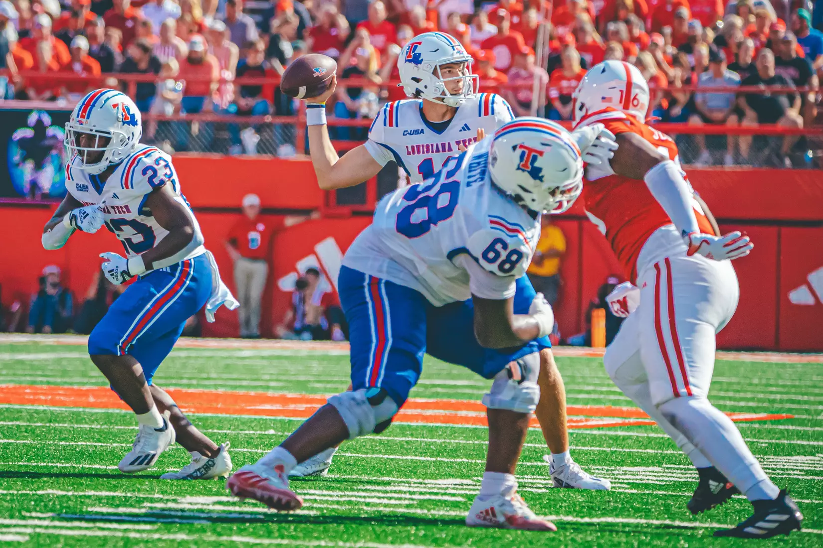 Bulldogs battle Cornhuskers in Lincoln
