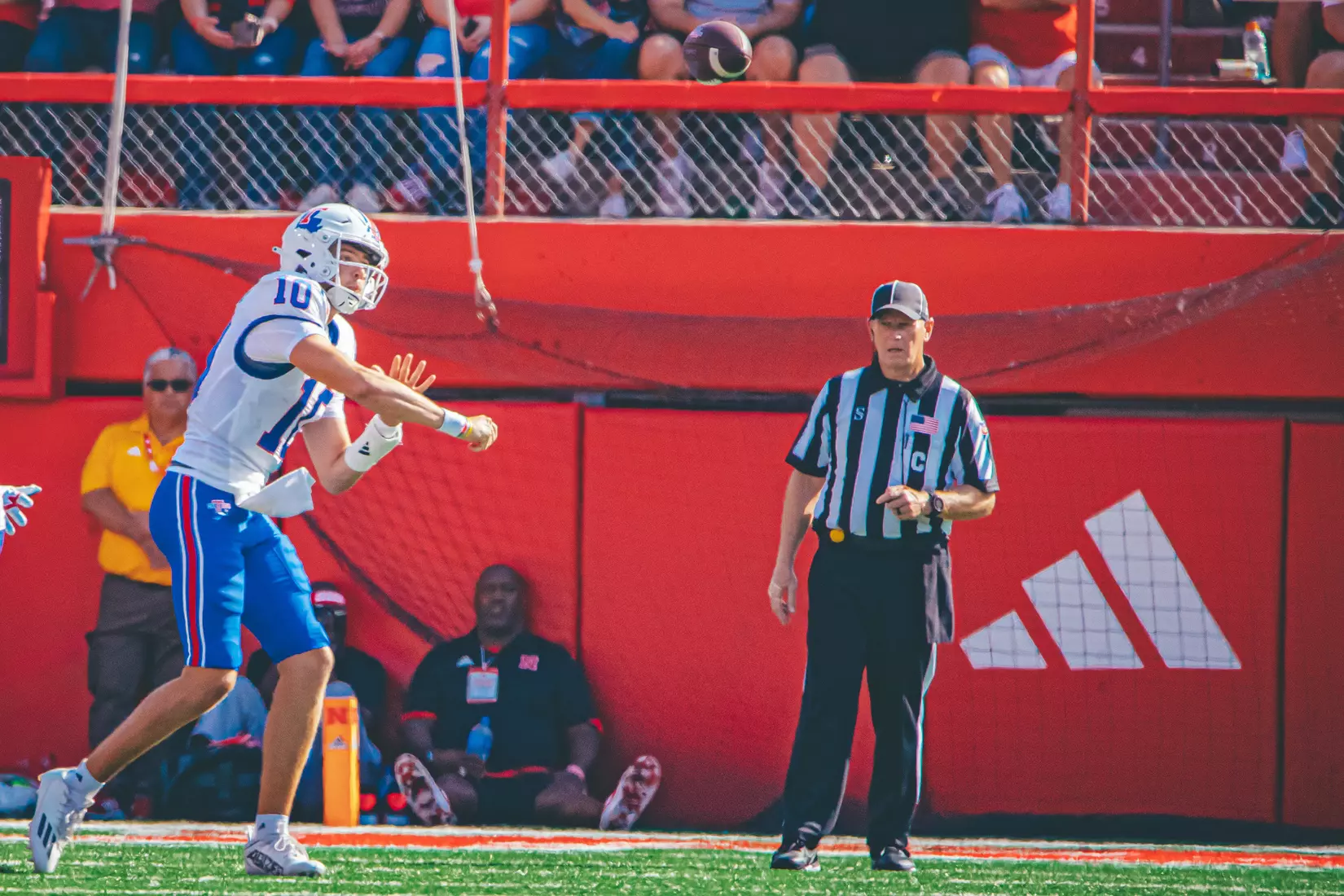 Bulldogs battle Cornhuskers in Lincoln