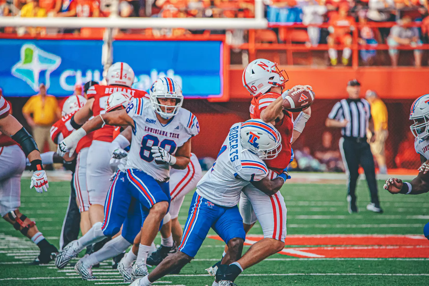 Bulldogs battle Cornhuskers in Lincoln