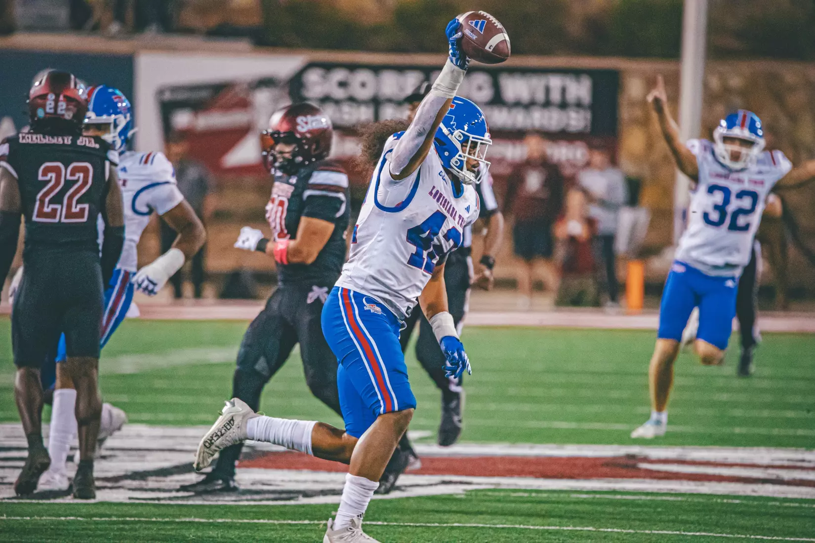 Bulldogs battled the Aggies in Las Cruces