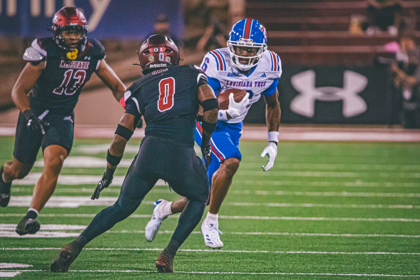 Bulldogs battled the Aggies in Las Cruces