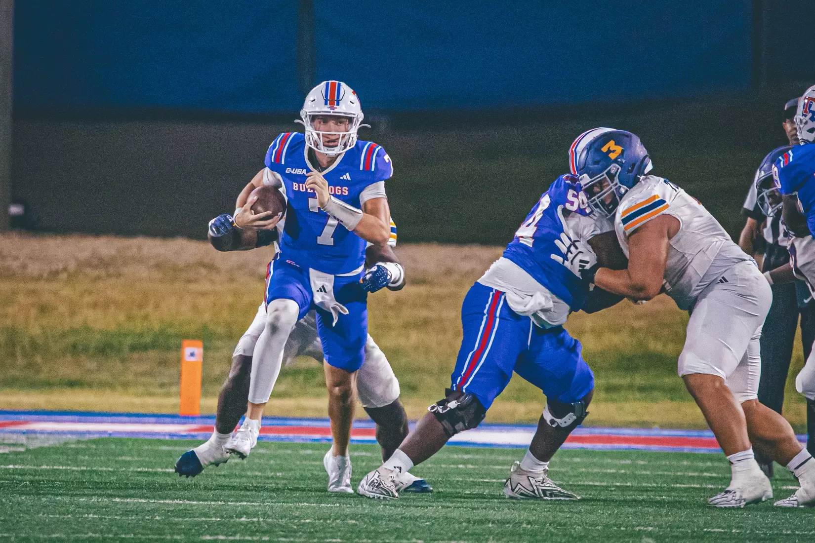 Bulldogs defeat Miners, 14-10, at Joe Aillet Stadium