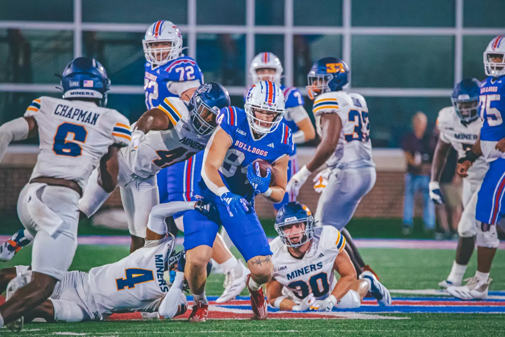 Bulldogs defeat Miners, 14-10, at Joe Aillet Stadium