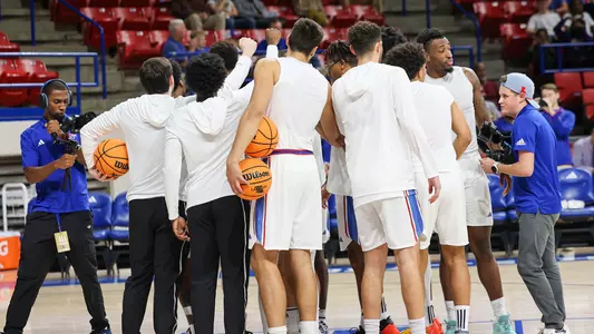 Team huddle