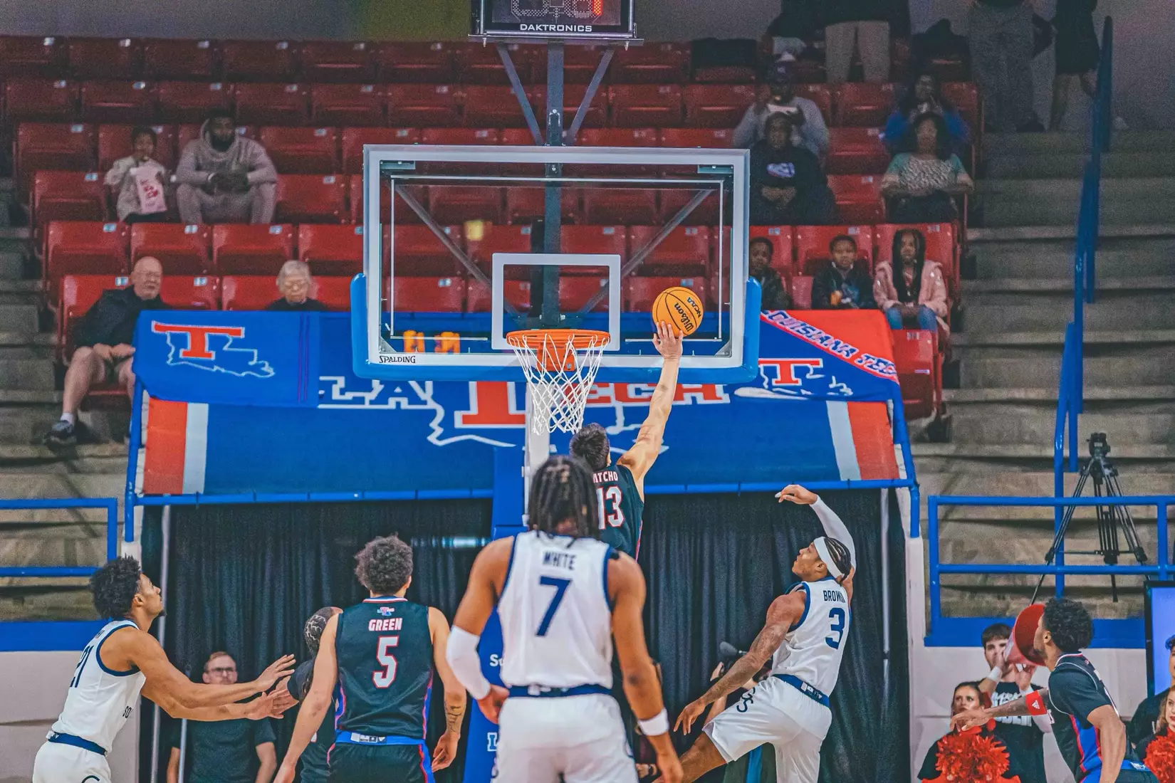 Bulldogs run away from Eagles in 77-63 victory