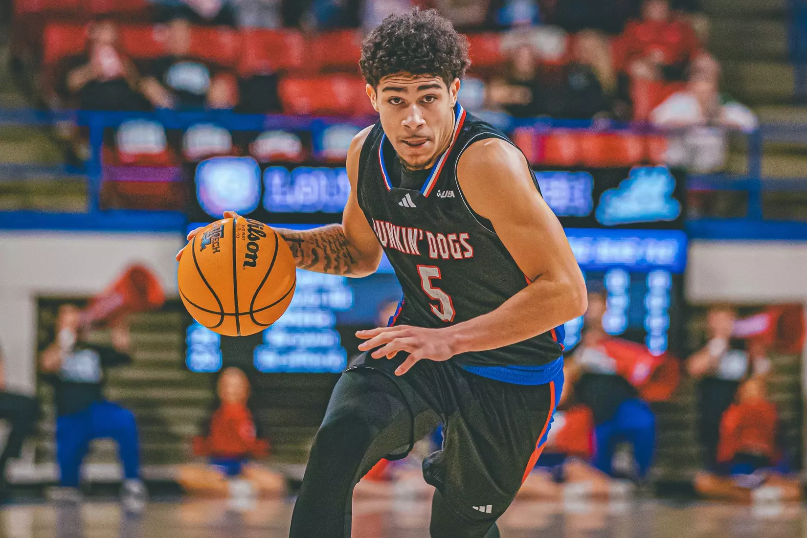 Bulldogs run away from Eagles in 77-63 victory