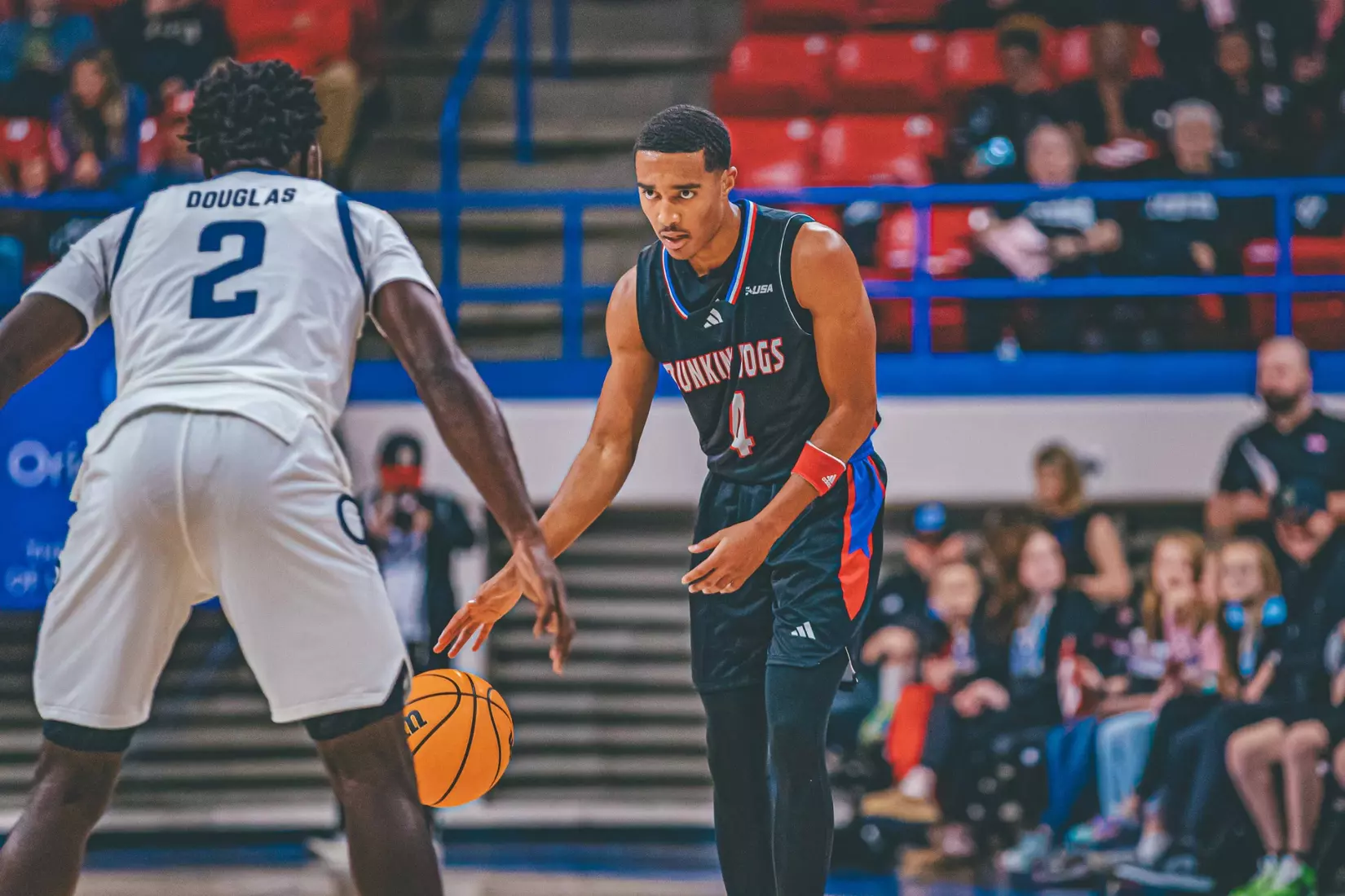 Bulldogs run away from Eagles in 77-63 victory