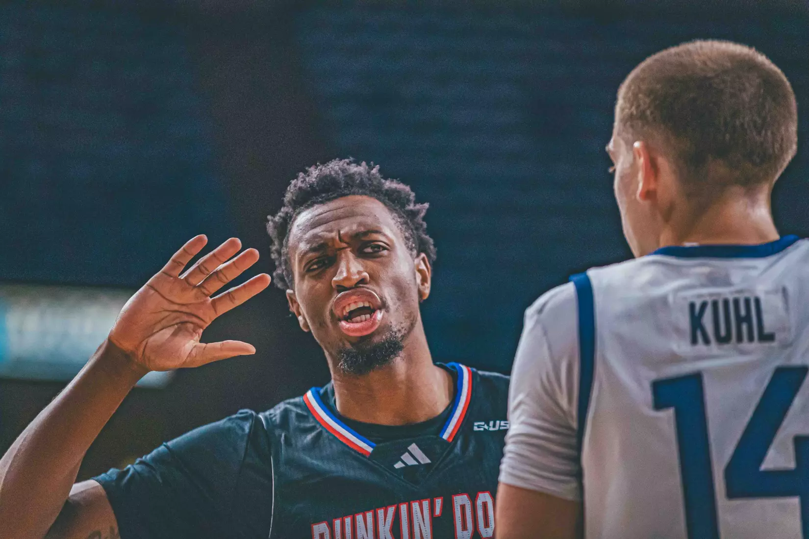 Bulldogs run away from Eagles in 77-63 victory