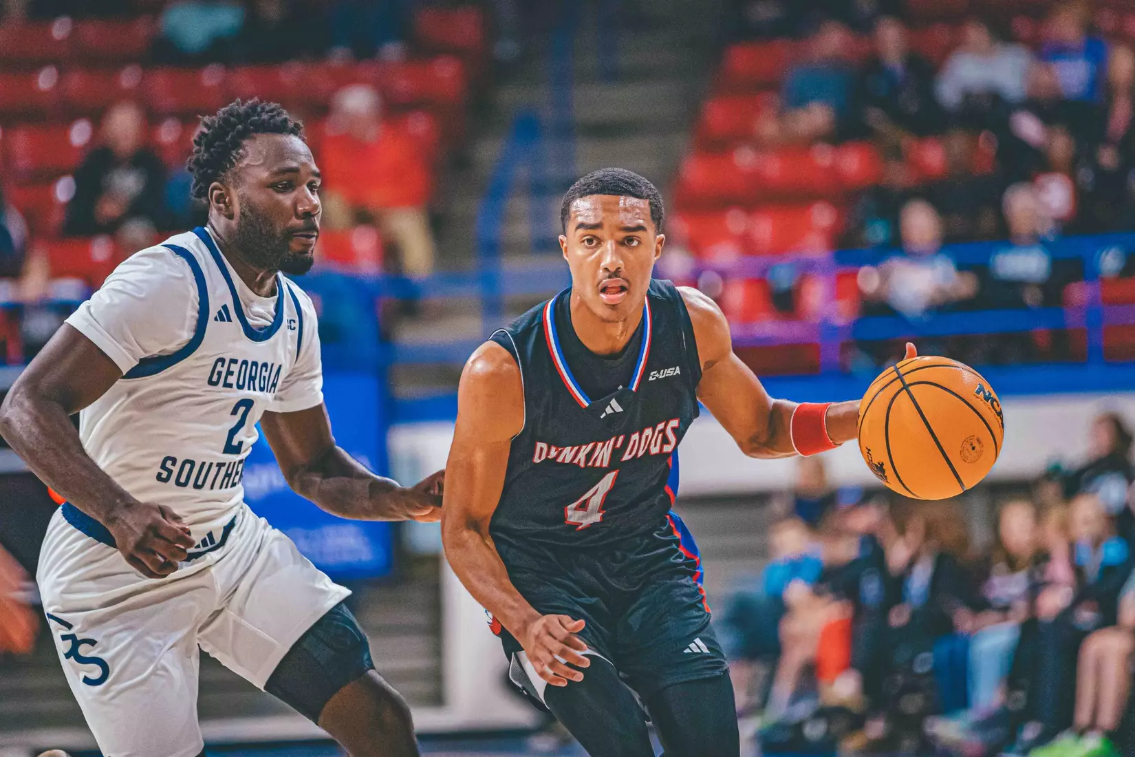 Bulldogs run away from Eagles in 77-63 victory