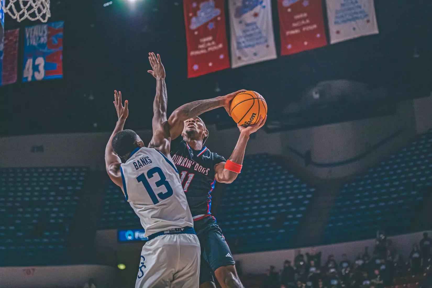 Bulldogs run away from Eagles in 77-63 victory