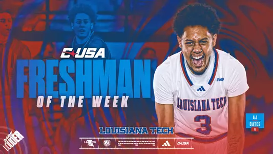AJ Bates CUSA Freshman of the Week