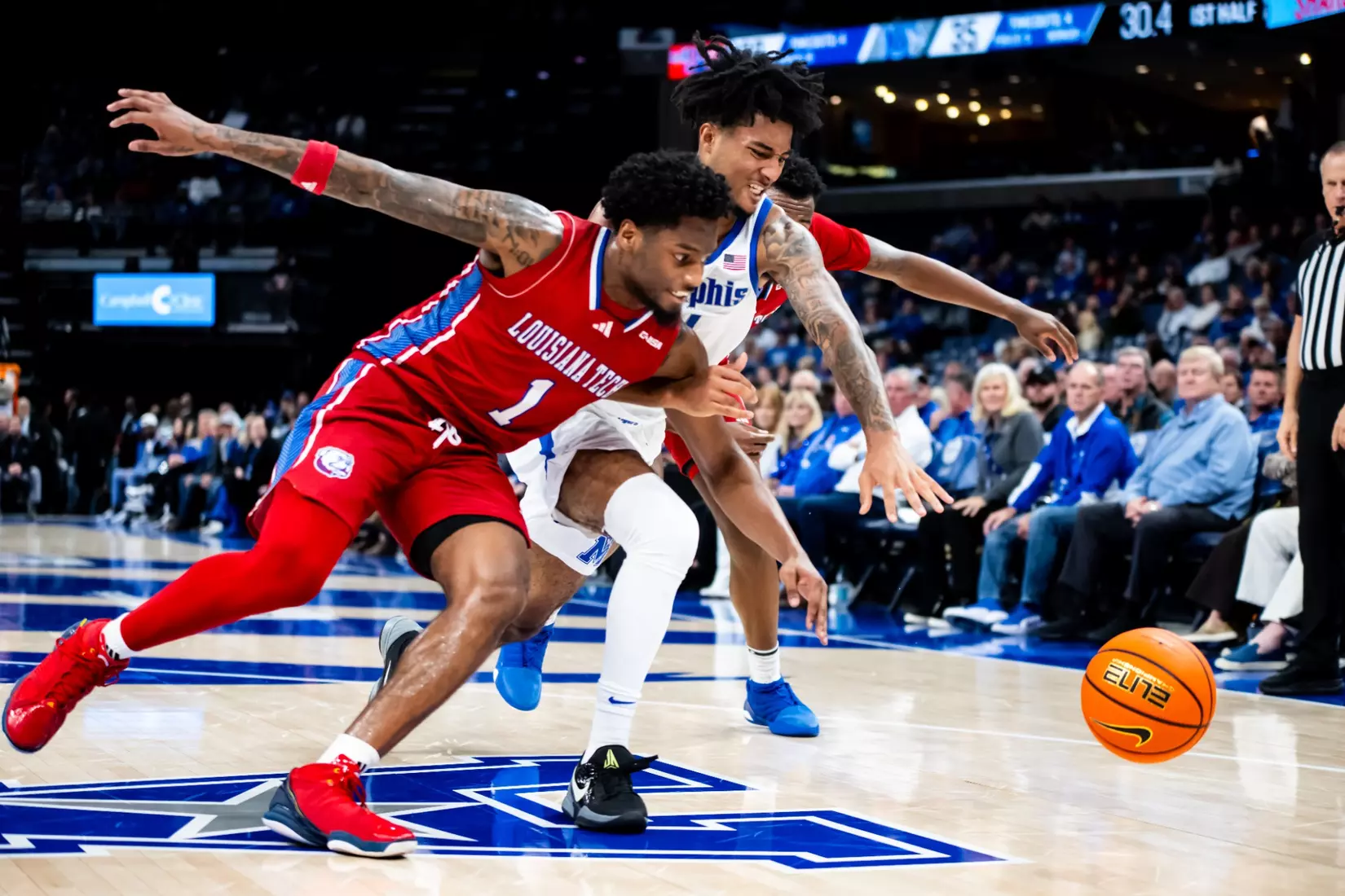 Bulldogs fall, 81-71, to nationally-ranked Tigers in Memphis