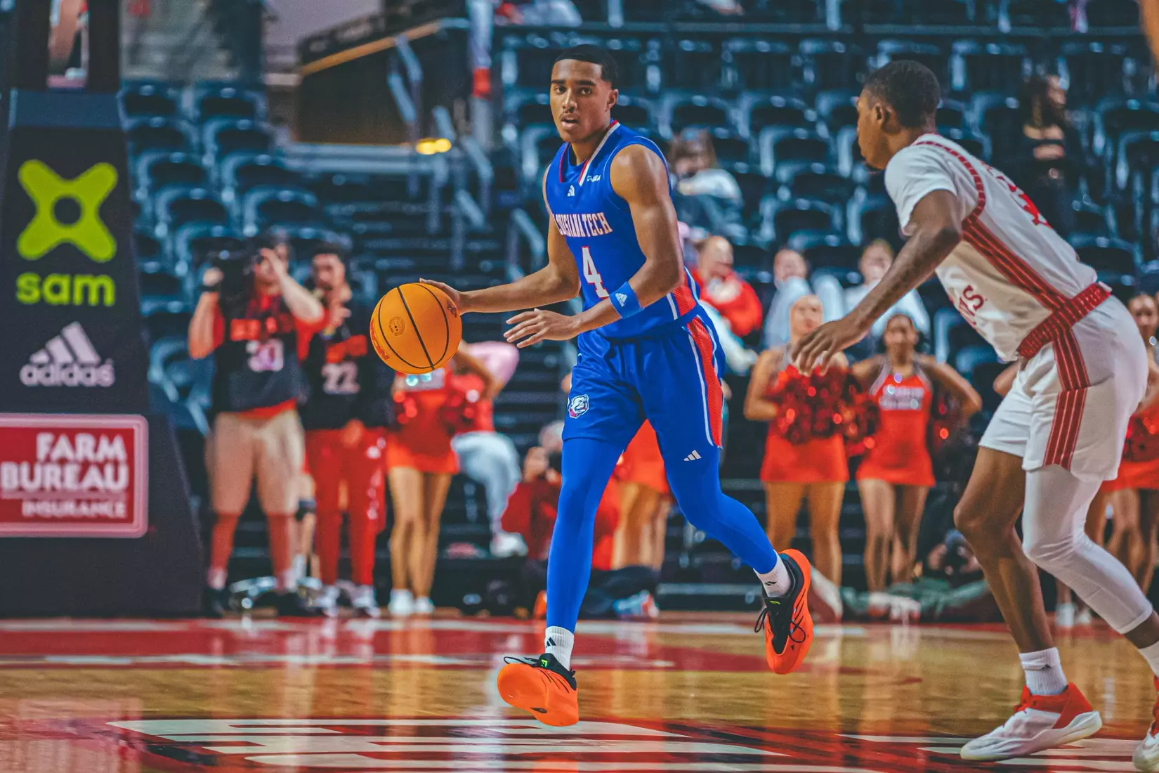 Bulldogs beat rival Cajuns, 69-58