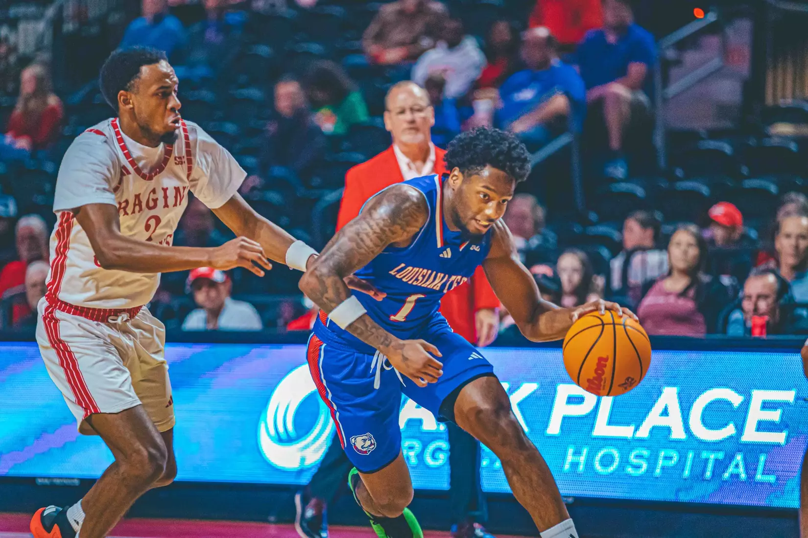 Bulldogs beat rival Cajuns, 69-58