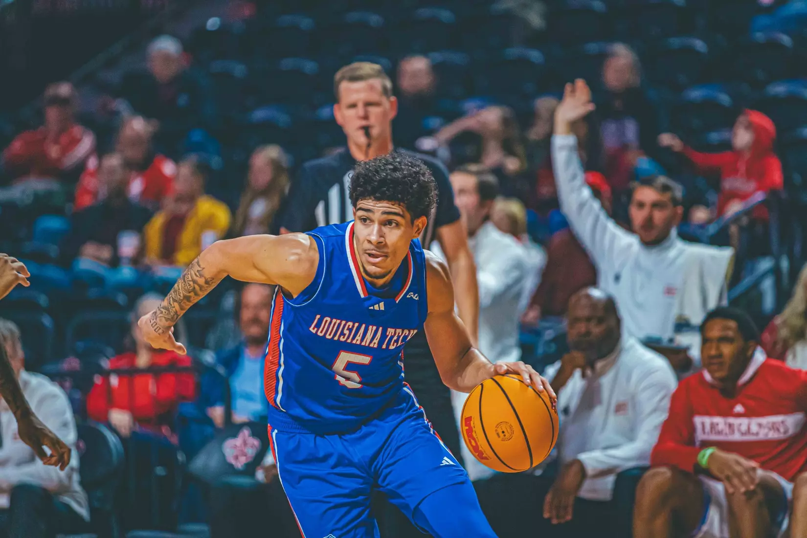 Bulldogs beat rival Cajuns, 69-58