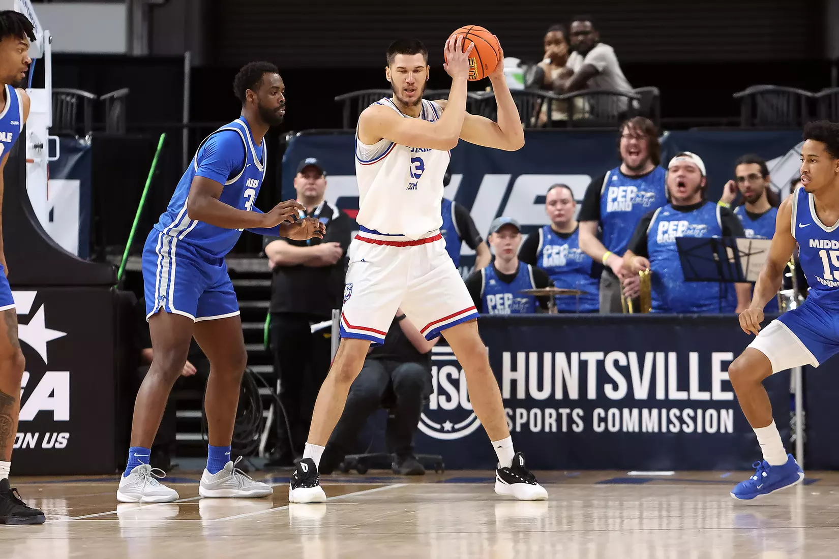 March 13, 2024: 2024 Conference USA Men's Basketball Championship - Middle Tennessee Blue Raiders vs Louisiana Tech Bulldogs