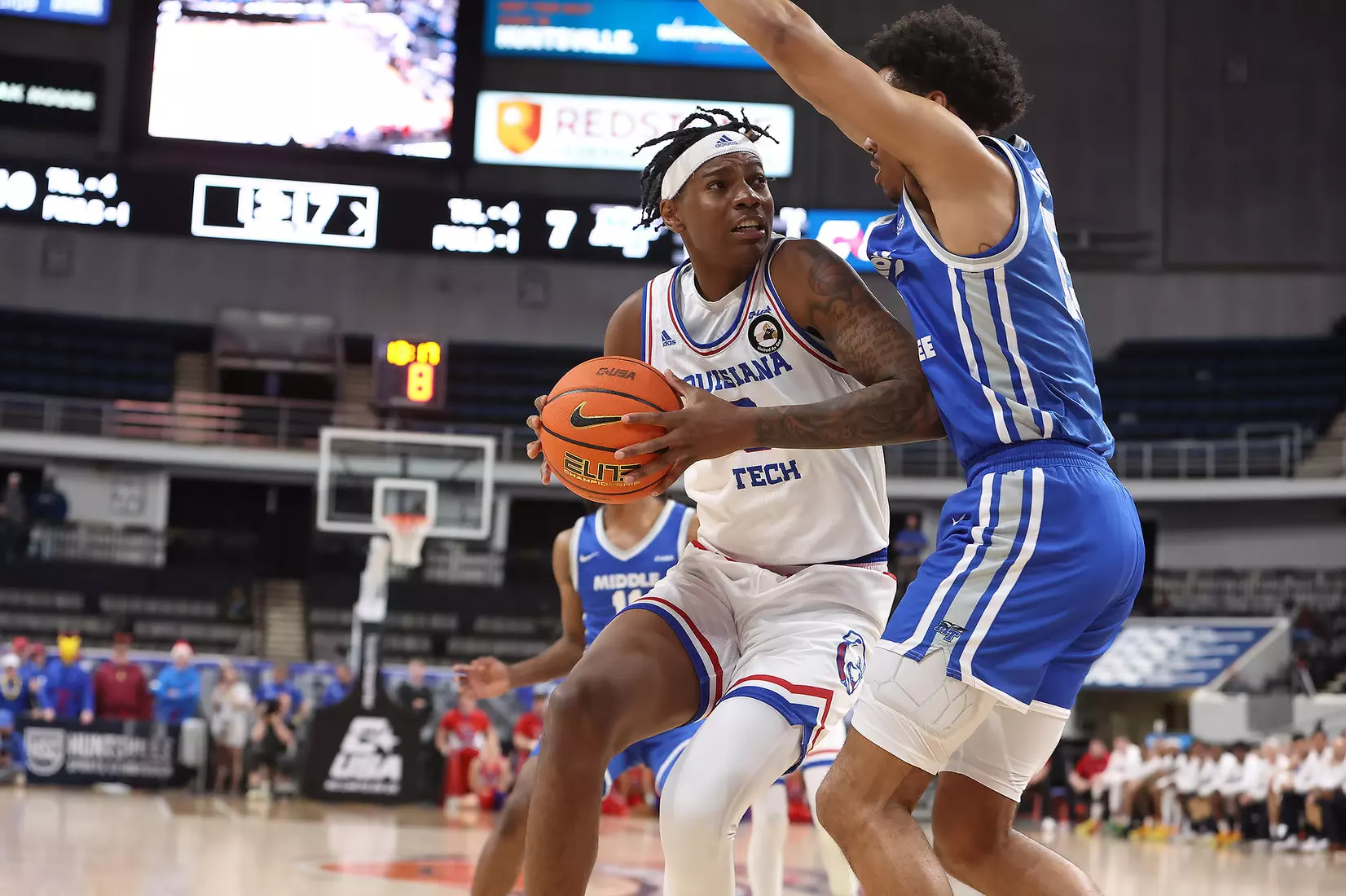 March 13, 2024: 2024 Conference USA Men's Basketball Championship - Middle Tennessee Blue Raiders vs Louisiana Tech Bulldogs