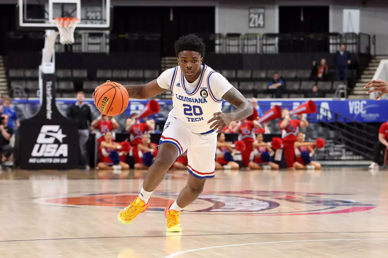 March 13, 2024: 2024 Conference USA Men's Basketball Championship - Middle Tennessee Blue Raiders vs Louisiana Tech Bulldogs