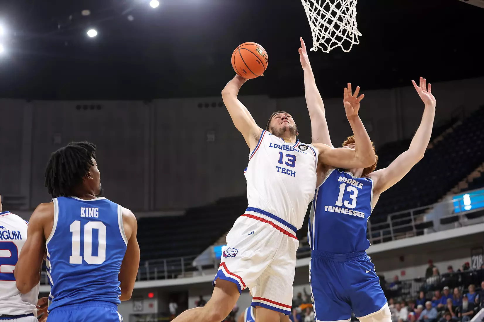 March 13, 2024: 2024 Conference USA Men's Basketball Championship - Middle Tennessee Blue Raiders vs Louisiana Tech Bulldogs