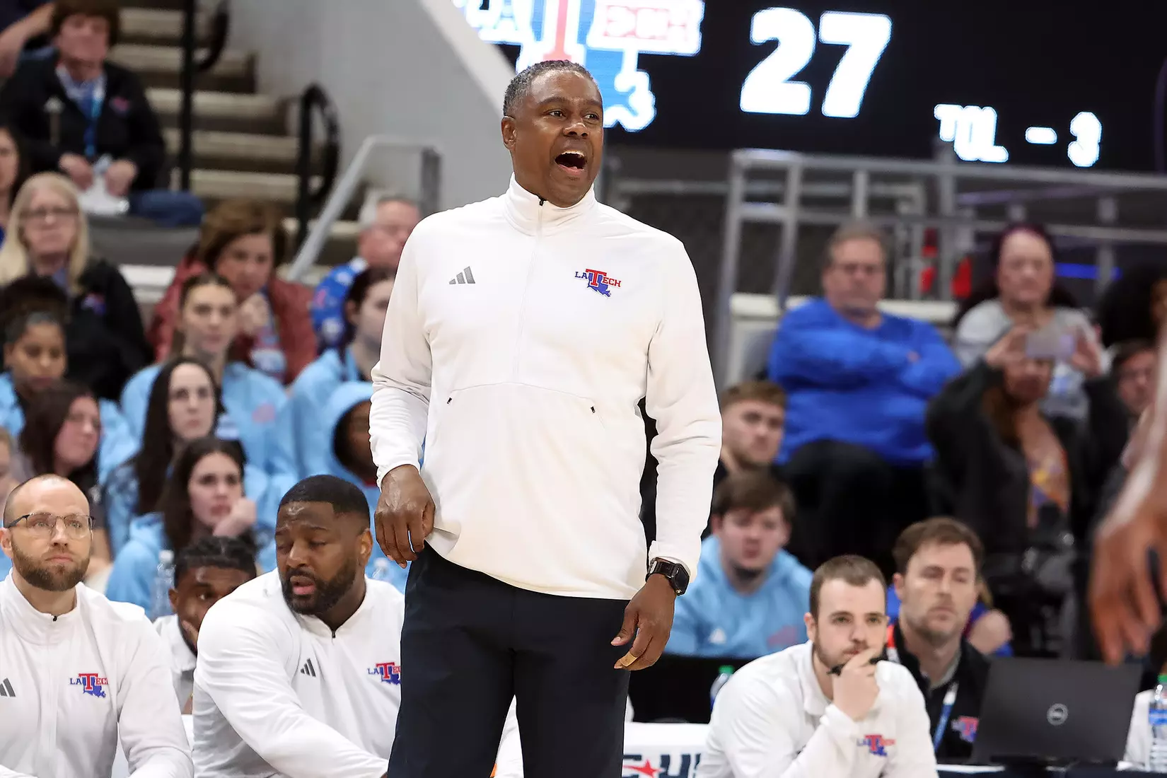 March 13, 2024: 2024 Conference USA Men's Basketball Championship - Middle Tennessee Blue Raiders vs Louisiana Tech Bulldogs