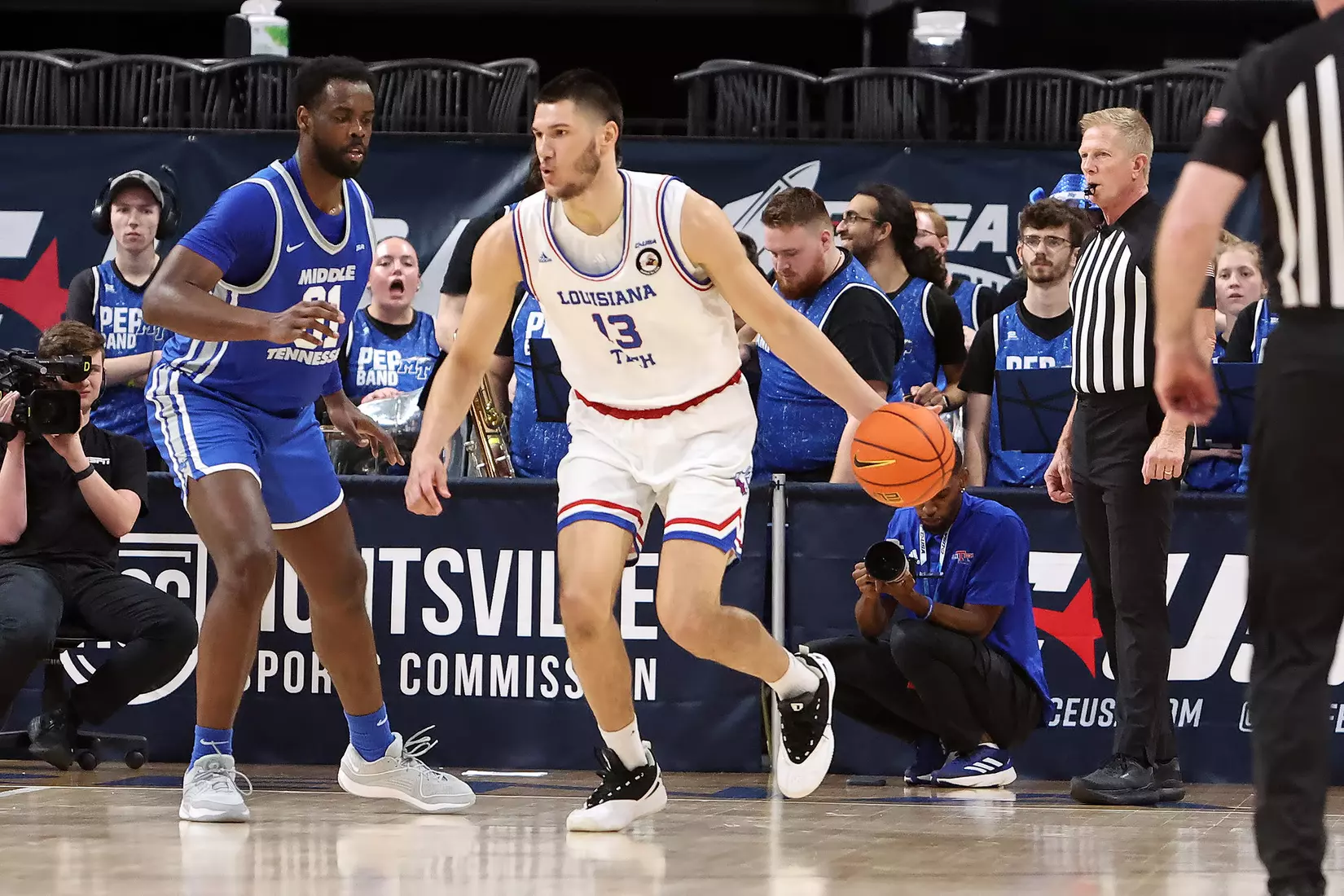 March 13, 2024: 2024 Conference USA Men's Basketball Championship - Middle Tennessee Blue Raiders vs Louisiana Tech Bulldogs